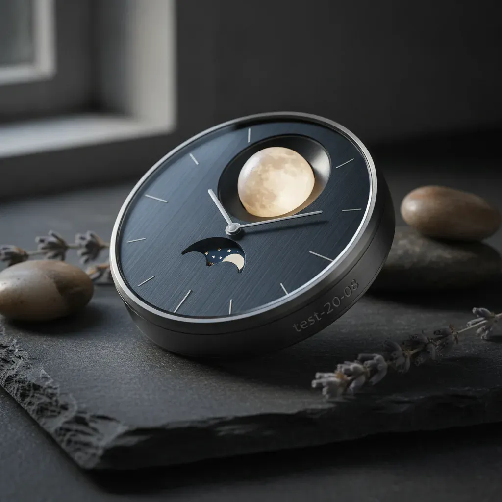 จันทรา 01 — Moon phase timepiece