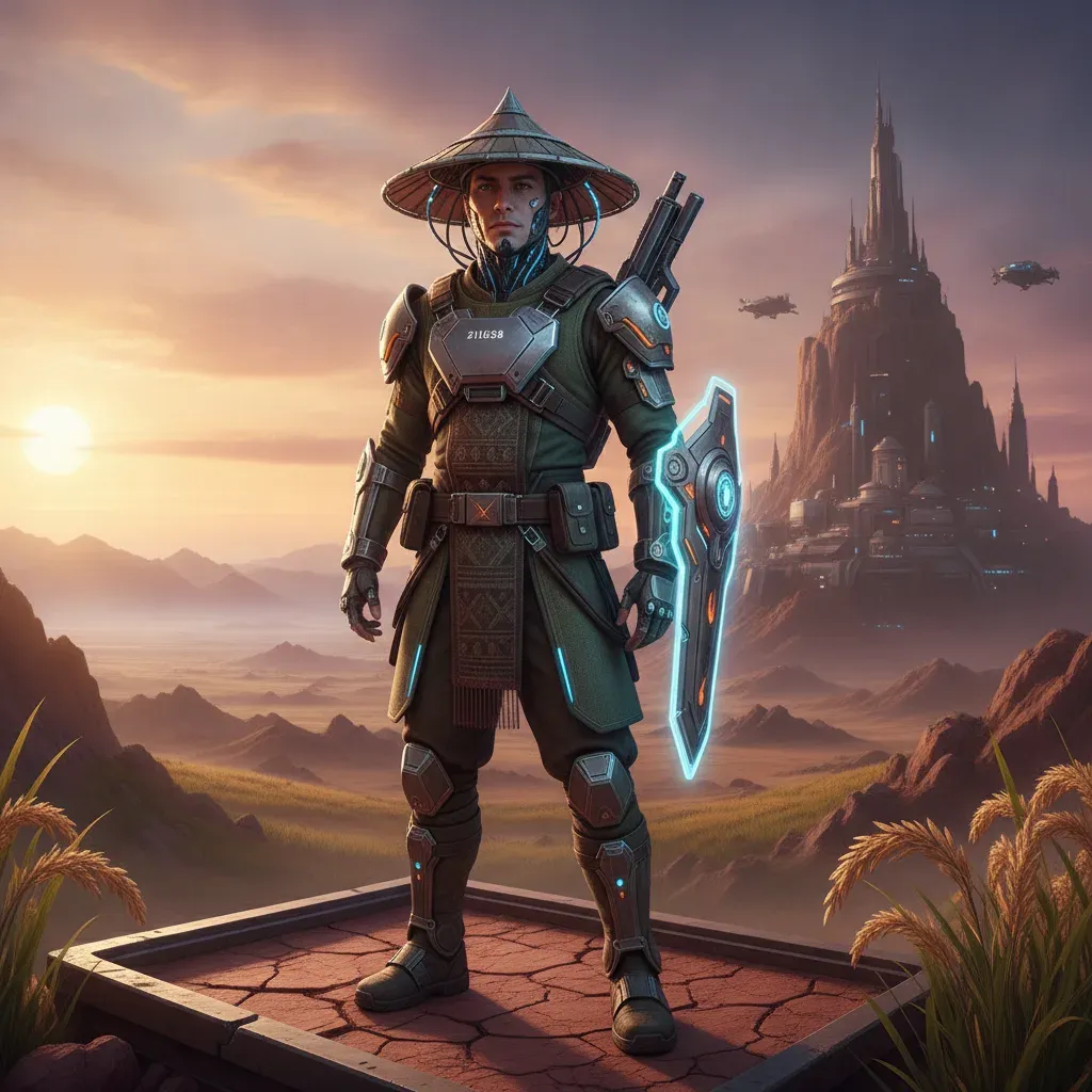 Sci-fi Isan Character Design