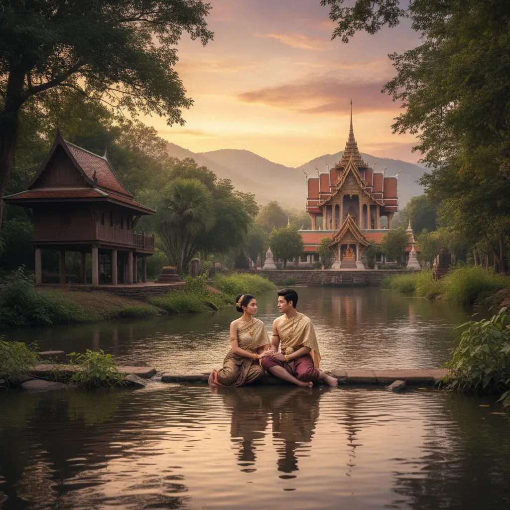 Thai Period Drama Mood Frame