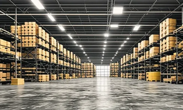 ecommerce warehouse logistics wide