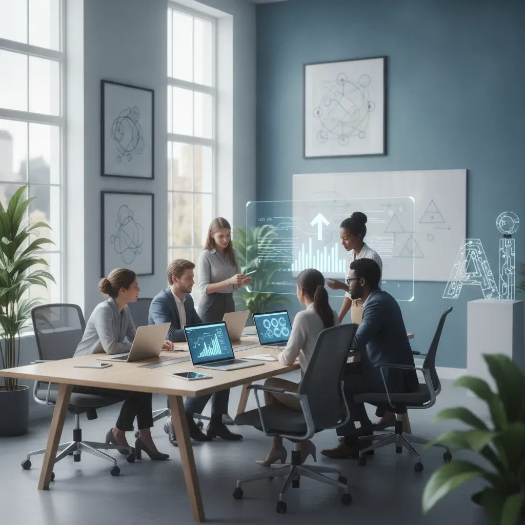 SEO and Performance Marketing agency illustration