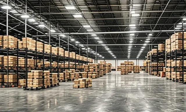 modern e commerce warehouse and logistics center 1