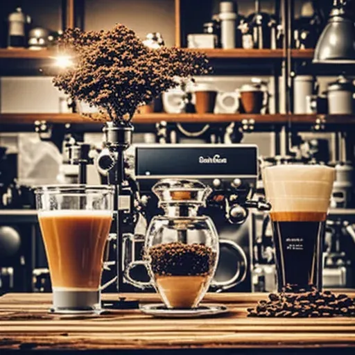 ไร่กาแฟบนภูเขาที่มีหมอกยามเช้า