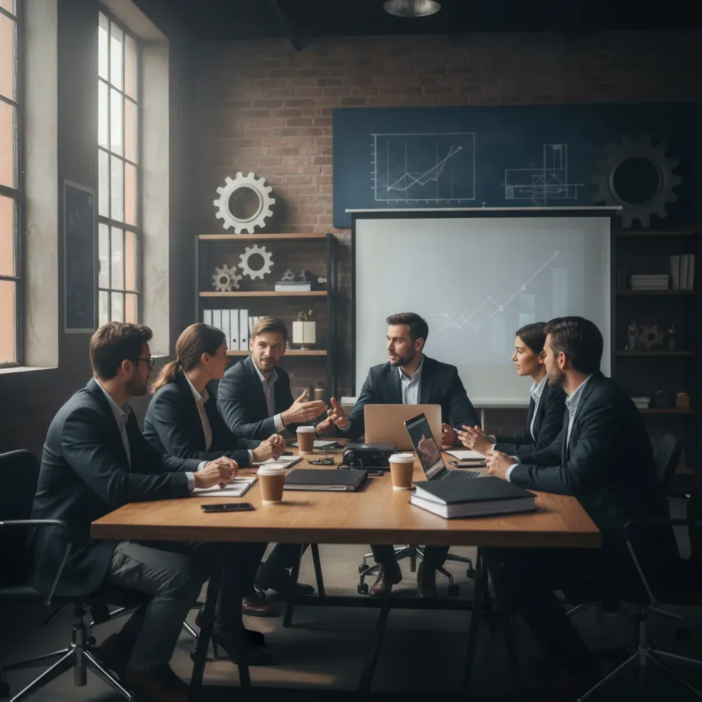 about hero industrial marketing consultants meeting