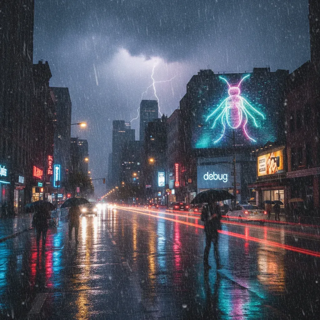 คืนฝนตก