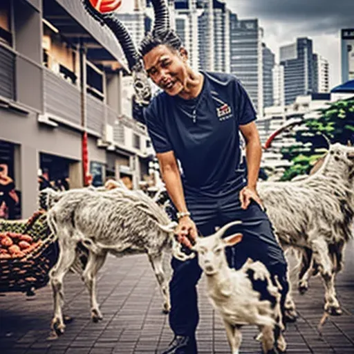 ภายในร้าน Goat ที่จัดแสดงอุปกรณ์สเก็ตบอร์ด ทรัค และล้อ